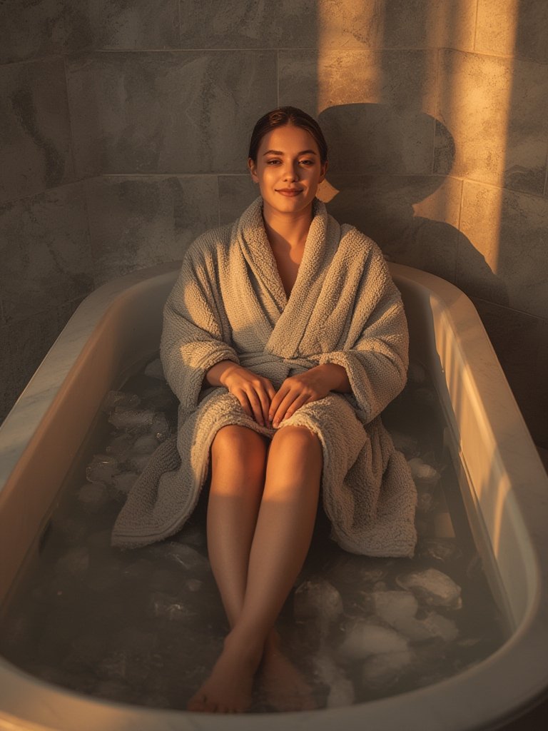 portable ice bath setup - Illustration 2